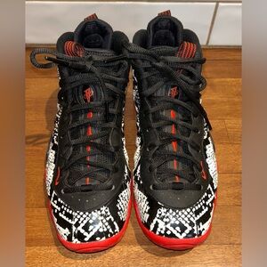 Youth Nike Air Foamposite One Albino Snakeskin